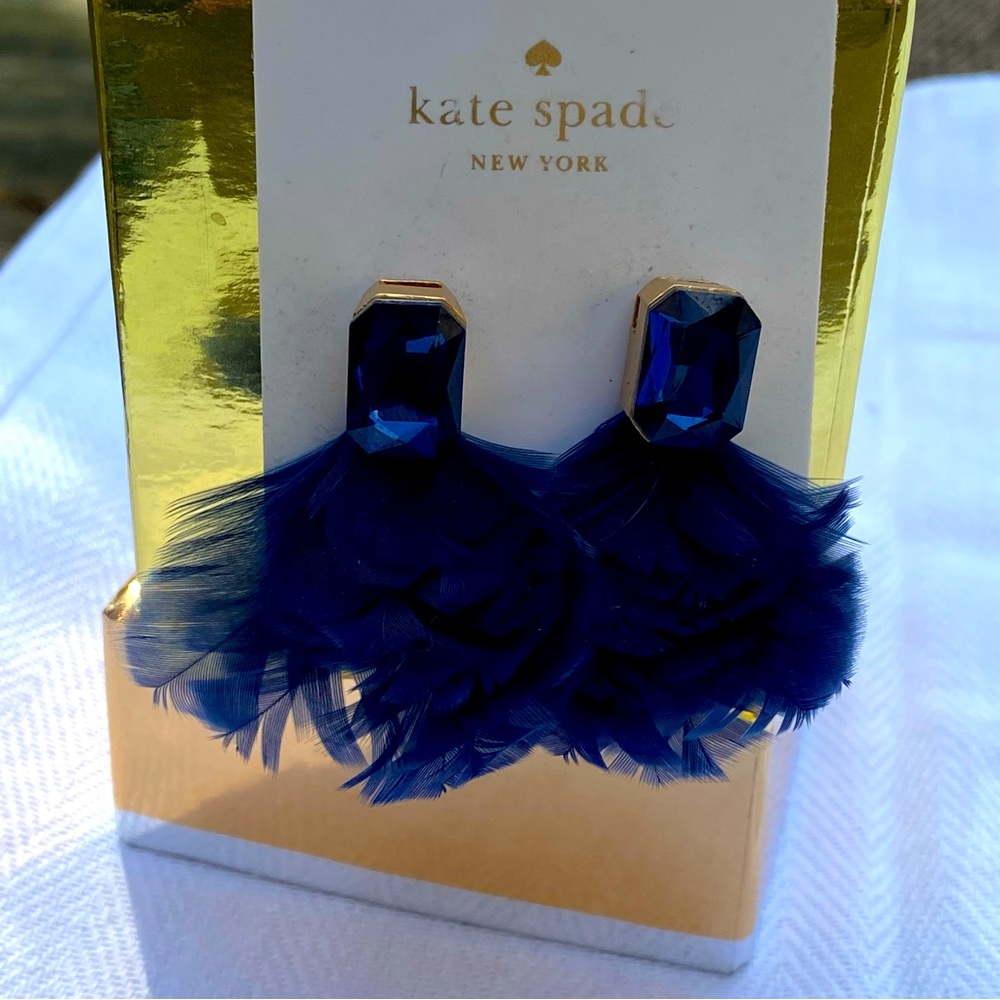 Kate Spade Feather Earrings